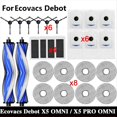 thumbnail image 1 of Repuestos para Aspiradoras Robot para X5 OMNI / X5 PRO OMNI: Bolsa para Polvo, Cepillo Lateral Principal, Filtro, Accesorio para Mopa A, 1 of 6