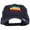 Navy, variant on Rasta Cali Bear Embroidered Unstructured Cap - Black OSFM