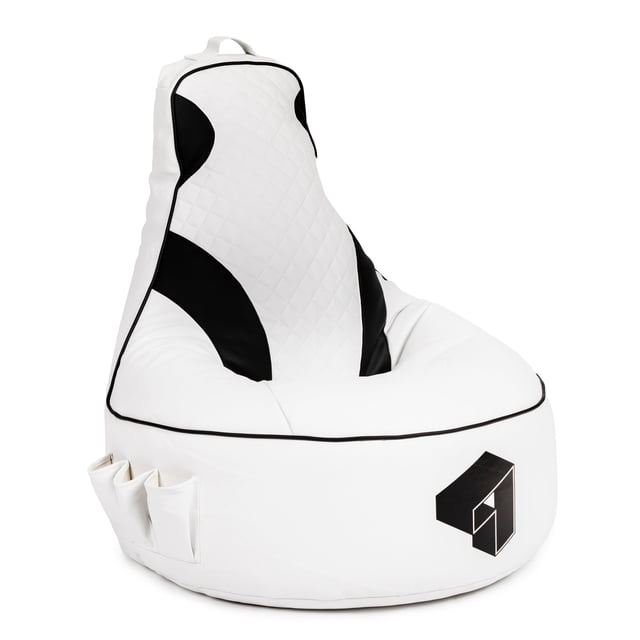 Gouchee Home Chaise de Jeu en Similicuir Beadbox Pro, Blanc
