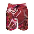 thumbnail image 2 of Hazbin Hotel Mens Board Shorts Quick Dry Swim Trunk Lightweight Soft Swimsuit Bathing Suit for Boys XL, 2 of 8