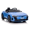 thumbnail image 1 of Carrito Montable Electrónico Audi  Para Niños 12V Azul R/C, 1 of 4