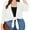 ZC1-White, variant on SHOWMALL Women's Plus Size Short Sleeve Cardigan, Blue 3X Open Front Lightweight Kimono Jacket for Spring Summer Fall