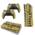 thumbnail image 5 of Golden Ticket PS5/PS5 Pro/PS5 Slim Digital Disc Skin Sticker For Console And Controller Skins, 5 of 7