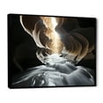 thumbnail image 2 of Designart "Canyon Ancient flow" Landscapes Floater Framed Canvas Wall Art, 2 of 7