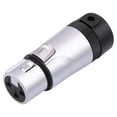 thumbnail image 4 of Peggybuy Compact XLR Microphone Solder Adapter 3Pin XLR Female Solder Connector, 4 of 6