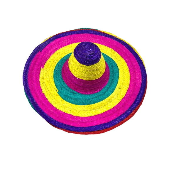 lixuesong Sombrero Straw Hat Mexicans Party Cap Photo Props DiaDeMuertos Festival Sun Hat