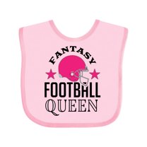 Inktastic Fantasy Football Queen Sports Gift Girls Baby Bib