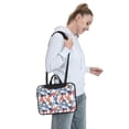 thumbnail image 6 of Lsque Red Lobster Pattern Laptop Bag – Portable & Slim Single-Shoulder Computer Case with Adjustable Strap, Protective, Lightweight for 13”/14”/15.6” Laptops, 6 of 8