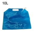 thumbnail image 2 of Greeniant Bolsa de agua de 5L y 10L, contenedor de botella de almacenamiento de jarra deportiva portátil plegable para viajes al aire libre y Kits de desorden para acampar 10L, 2 of 6