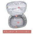 thumbnail image 1 of Bolsa de cosméticos Oxford de gran capacidad para mujer bolsa de lavado portátil para suministros de viaje Sywqhk Cuidado Belleza, 1 of 9