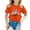 Orange, variant on Girls Easter T Shirt Cute Graphic Short Sleeve Crew Neck Soft Summer Top Black 2 Years-3 Years