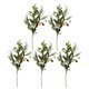 thumbnail image 4 of OUNONA 5Ud Ramas Artificiales De Con Hojas Para Decorar Espacios Y Eventos, 4 of 4