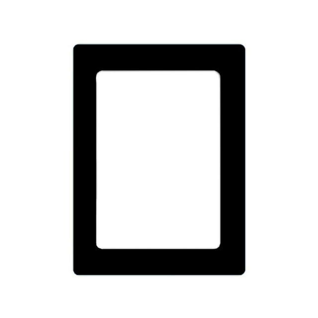 CSChome Photo Frame Self Adhesive Magnetic Photo Frame: Thin No Punch Photo Wall Sticker for DIY Home Decor