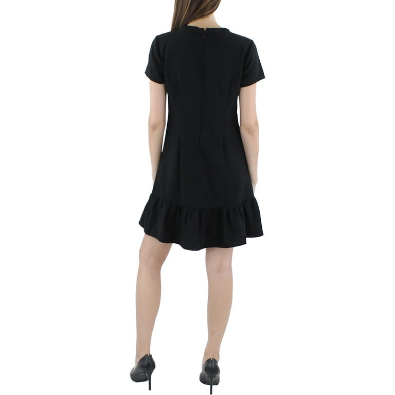 Cece bow neck short sleeve dress sales