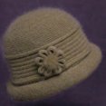 thumbnail image 2 of Warm Fleece Winter Knitted Hat for Elderly Breathable Comfortable Mom Cap New Year Hat Middle-Aged And Elderly Women Winter Wear, 2 of 3
