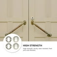 thumbnail image 2 of Stainless Steel Keyhole Cover for Door Use with Protection against Rust and Weather 2 Sets Silver, 2 of 8