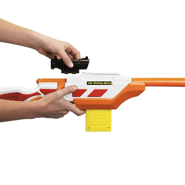 The Walking Dead: Andrea's Rifle Dart Blaster W/ 8 Darts, Ages 6+