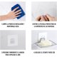 thumbnail image 3 of Jaboneras para Baño Jabonera sin Punzón de Acero Inoxidable para Baño Jabonera para Baños Estante Escurridor de Pared para Cocina (Natural), 3 of 4