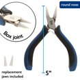 thumbnail image 4 of Mordaza redonda de nailon Pliers The Beadsmith de 12,7 cm, 4 of 7