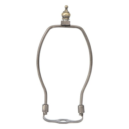 

NUOLUX 1Pc Lamp Horn Frame Lampshade Bracket Useful Light Fittings (7 Inch Bronze)