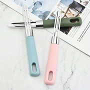 Pink Stainless Steel Multi-Purpose Fruit and Vegetable Peeler - Sharp Durable Shaver, Slicer and Potato Peelers, Vegetable Peeler, Carrot Peeler Easy Grip Household Kitchen Gadget, 1pc