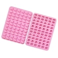 thumbnail image 1 of Moldes para hacer dulces de chocolate de silicona de diversas frutas, molde de goma, silicona de grado alimenticio, 2 piezas de chocolate, moldes para derretir cera, 1 of 5