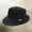 Black, variant on Mens Mesh Wide Brim Fedora for Spring Riverfront Stroll with Ventilated Crown for Caf茅 Meetup Town Fair Adjustable Sweatband UV Guard Casual Travel Hat Beige