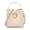 Beige, variant on Genuine Leather Purse Women's Shoulder Bag Top-Handle Handbag Cowhide Medium