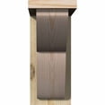 thumbnail image 2 of 6"W x 14"D x 14"H Crestline Rough Sawn Corbel w/Backplate, Douglas Fir, 2 of 9