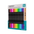 thumbnail image 1 of Marcador Pen+Gear Doble Punta Pincel 1.4 mm y Fina 0.4 mm Colores Variados 12 Piezas, 1 of 4