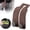 Brown, variant on Leather Car Seat Headrest Double Car Hooks Organizer | Durable Leather & Metal Bag Holder | Car Seat Back Phone Mount | Space Saving Car Purse Holder for Wallets Bags 1Pack | Fits Most Vehicles