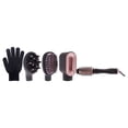 thumbnail image 2 of Cepillo de pelo Beachwaver para mujer - BWBLBR01 Rosa Medianoche - Enchufe estadounidense - 6 piezas, boquilla ovalada, difusor, cepillo redondo, cepillo liso y guante, 2 of 4