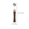 thumbnail image 5 of KALLORY Stainless Steel Fruit Baller Scoop with Wooden Handle for Melon, Coffee, and Home Kitchen Use, 5 of 8