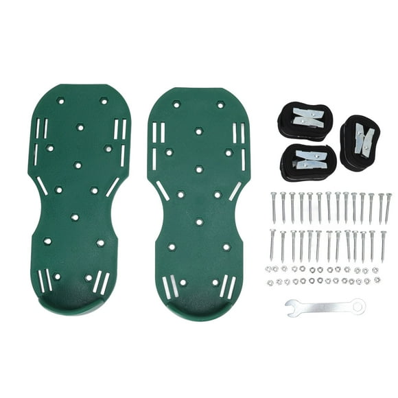 Lawn Aerator Shoes,Manual Lawn Scarifier Shoes Gardening Walking Lawn Aerator Lawn Scarifier Shoes Elevated Design
