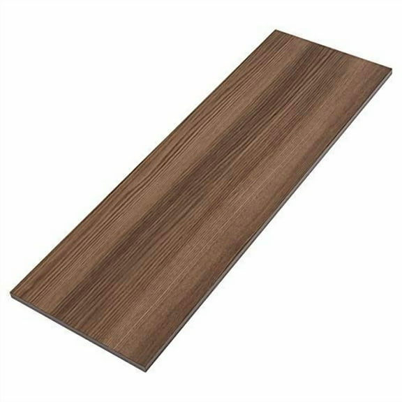 Knape & Vogt 244619 12 x 36 in. Melamine Decorative Shelf - Diamond Ash