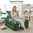 thumbnail image 4 of BEHOST 4 Pack 3-in-1 Convertible Folding Futon Sofa Bed for Adults, Green, 4 of 8