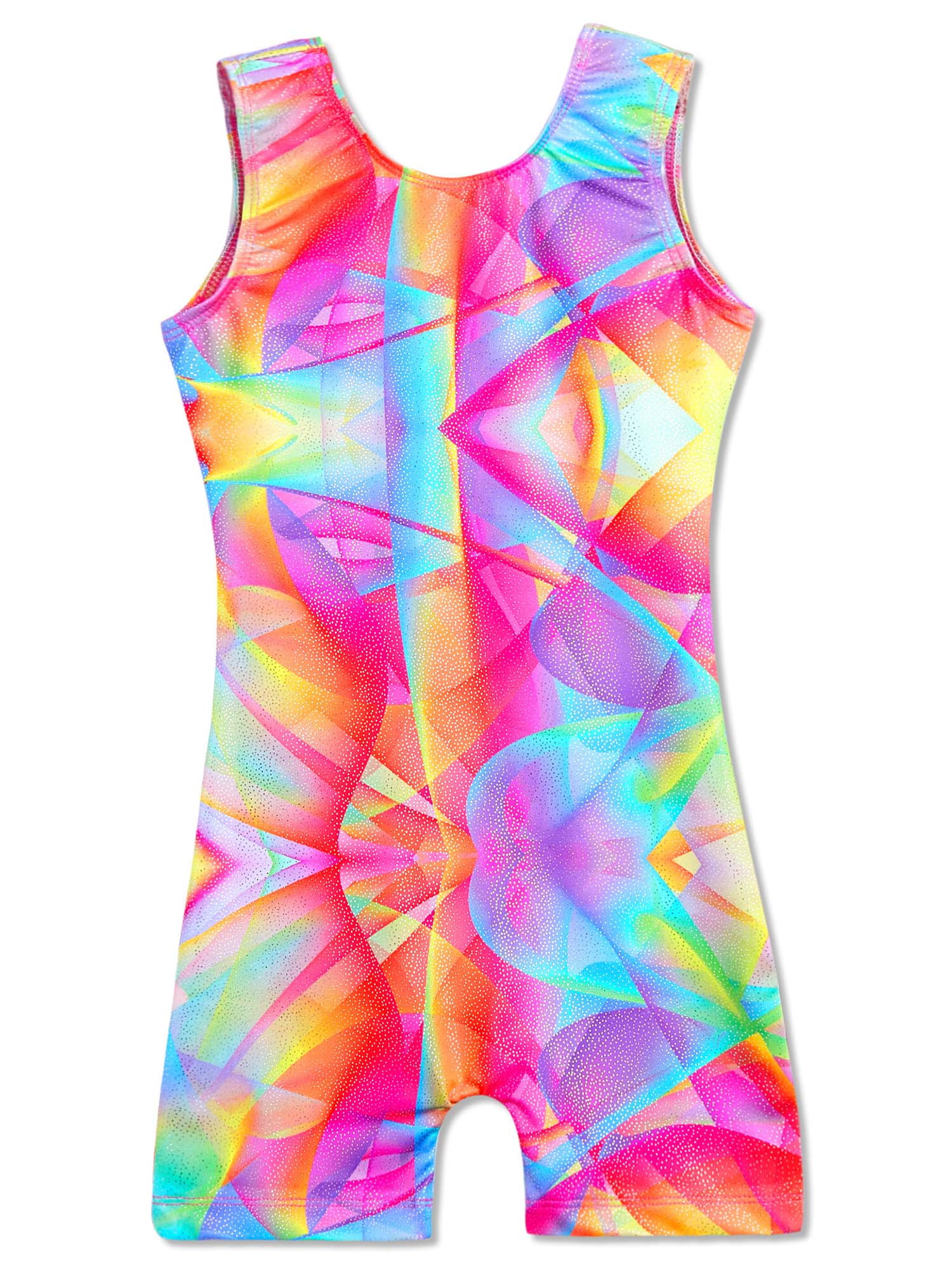 Gymnastics Leotards for Girls Colorful Size 4t 5t Sparkle OnePiece Child Workout Unitard