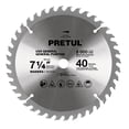 thumbnail image 1 of Disco Sierra P/madera7-1/4 40 Dientes C5/8 Pretul Pretul ST-740P, 1 of 2