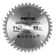 thumbnail image 1 of Disco Sierra P/madera7-1/4 40 Dientes C5/8 Pretul Pretul ST-740P, 1 of 2