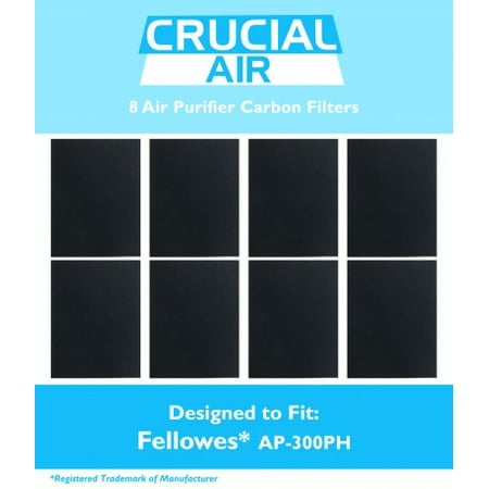 8 Fellowes Carbon Filter, Part # HF-300