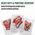 thumbnail image 5 of LEM Products MaxVac Quart Vacuum Sealer Bags, 8 x 12 Inch, 100 Count, 5 of 10