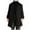 Black, variant on Cethrio Boys Trench Coats Size 10-12, Mid-length Long Sleeve Casual Lapel Collar School Uniform Jackets Khaki