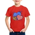 thumbnail image 3 of Gzbliryd Easter Cute Bunny Shirt Leopard Rabbit Tshirt Skateboard Bunny Tees Easter T-Shirts Tops for Girl Funny Lettering Graphic Tee Tops 2026 (Red,12-13 Years), 3 of 3