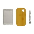 thumbnail image 3 of Pan Griddle Stovetop Plate W/ Serving tongs Barbecue for Restaurant kusrkot Sartén pequeña para barbacoa, 3 of 8
