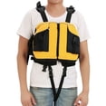 thumbnail image 2 of Greeniant Chalecos flexibles con hebilla cómodos suministros de emergencia impermeables accesorios de navegación para adultos pesca al aire Chalecos y chalecos Amarillo Greeniant OD021357-01, 2 of 6