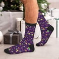 thumbnail image 7 of Disketp Mardi Gras and Donuts Unisex Mid-Calf Socks Lightweight Breathable Ventilation Ankle Socks, 7 of 7