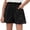 Black, variant on lnmuld Lightweight Loose Fit Girls Denim Shorts - Summer Casual Comfort Play Bottoms Size:6-7 Years