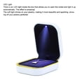 thumbnail image 3 of LED Light Pendant Box Necklace Display Case, Durable Waterproof Large Capacity, LED Light Necklace Holder Storage Case, Soft Velvet Lining, LED Light, Perfect Gift Choice, 3 of 8