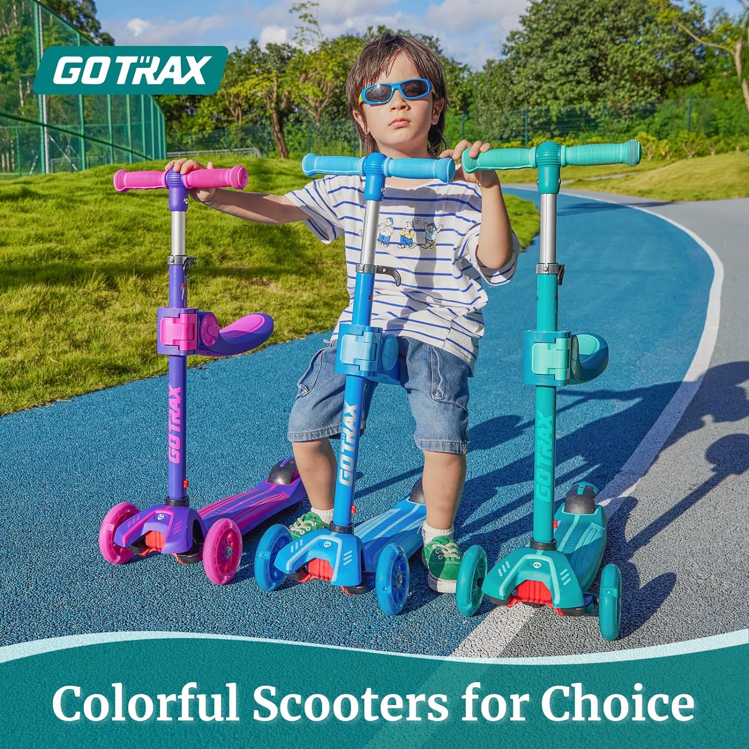 GOTRAX KS3 Three-Wheel Kids Scooter with Removable Seat photo 3