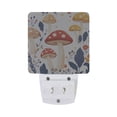 thumbnail image 5 of Yayeee LED Plug in Night Light for The Home with Auto Dusk to Dawn Light Sensors, 2 Pack, White Mushroom, 5 of 6